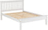 Monaco 4FT6 Bed Low Foot End - White